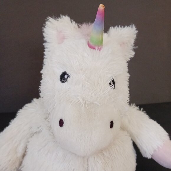 Warmies Unicorn Plush Weighted Microwave Heat Therapy Comfort Lavender Flaxseed - Picture 3 of 9